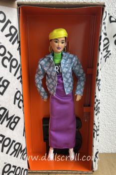 Mattel - Barbie - BMR1959 - Neon Motocross Dress & Oversized Denim Jacket  - кукла